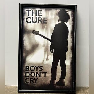 The Cure Robert Smith Poster
